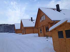 Unsere Harzer Blockhäuser im Winter