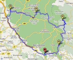 West- und Ostharz Motorrad Tour